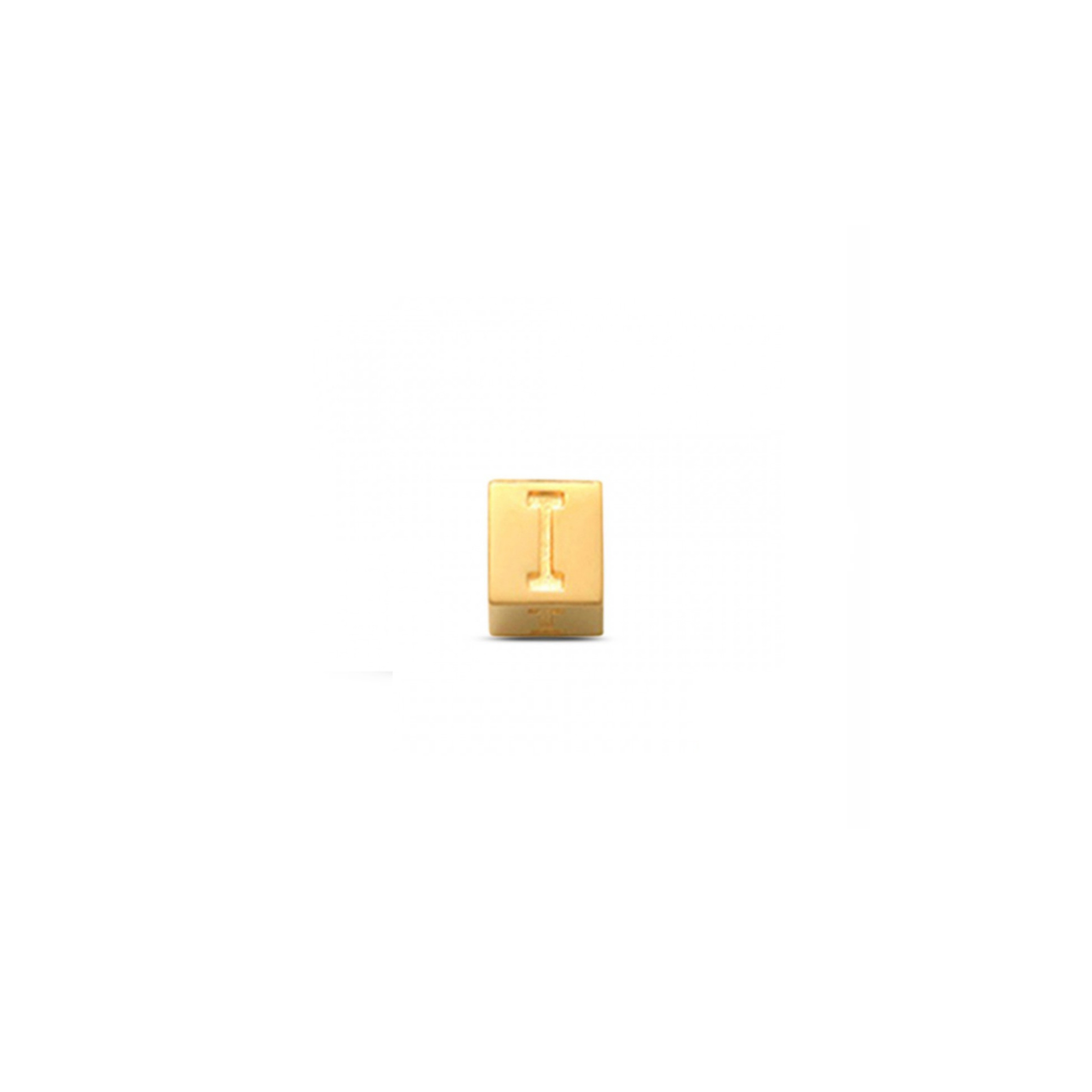 LisaMona – Cube – Lettre A-Z – Or jaune – vue 10