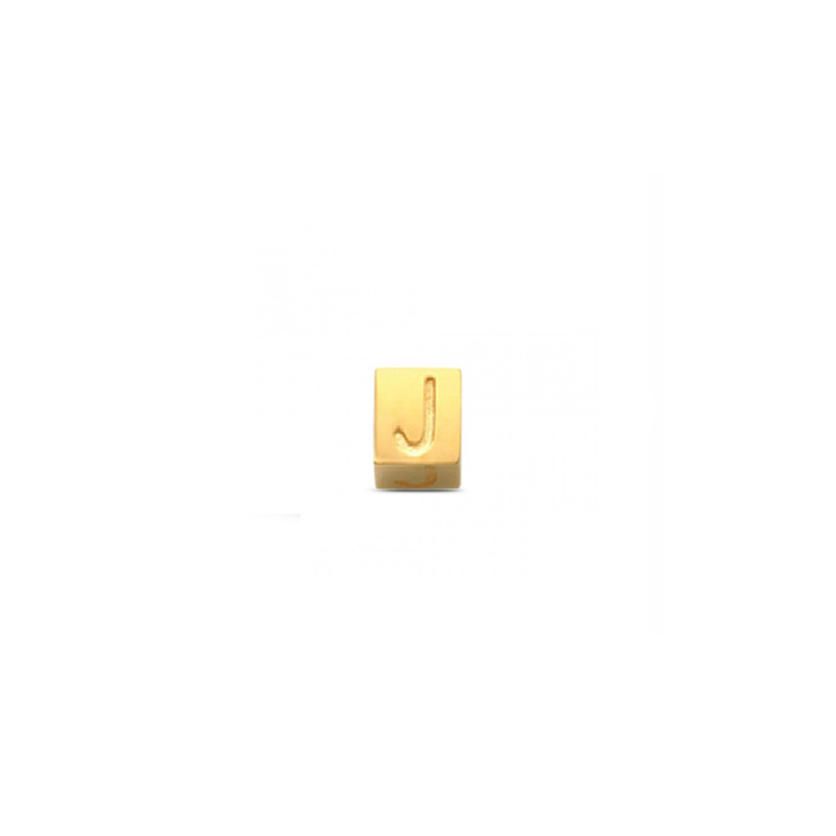 LisaMona – Cube – Lettre A-Z – Or jaune – vue 11