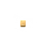 LisaMona – Cube – Lettre A-Z – Or jaune – vue 13