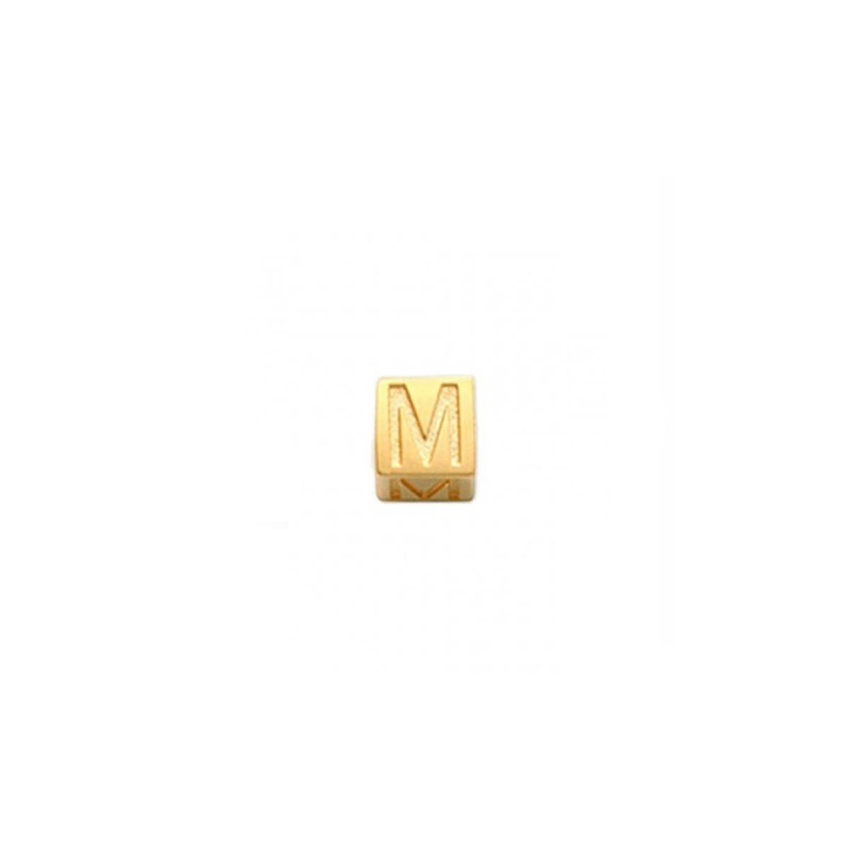 LisaMona – Cube – Lettre A-Z – Or jaune – vue 14