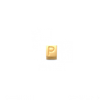 LisaMona – Cube – Lettre A-Z – Or jaune – vue 17