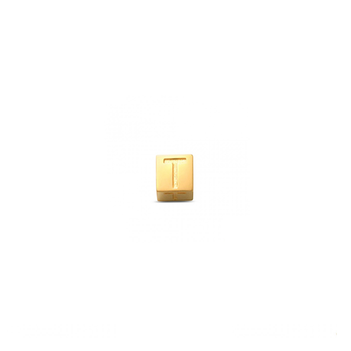LisaMona – Cube – Lettre A-Z – Or jaune – vue 20