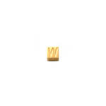 LisaMona – Cube – Lettre A-Z – Or jaune – vue 23
