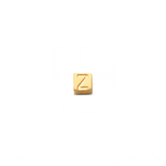 LisaMona – Cube – Lettre A-Z – Or jaune – vue 26