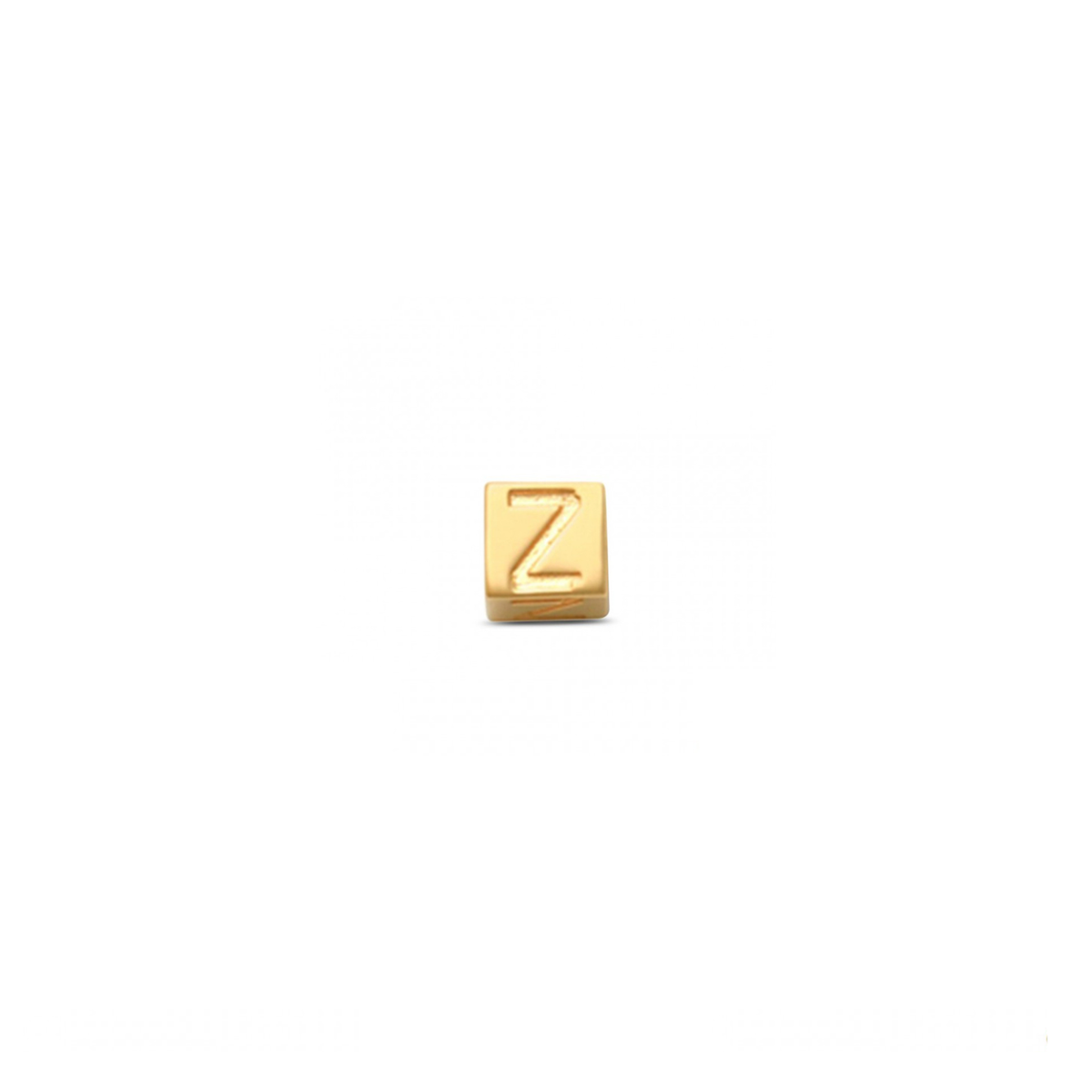 LisaMona – Cube – Lettre A-Z – Or jaune – vue 26