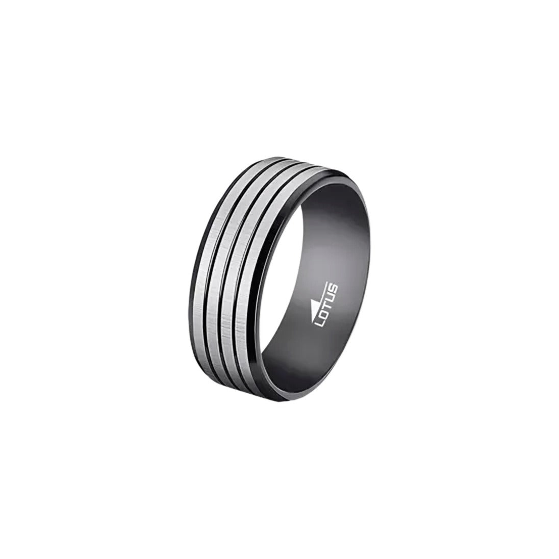 Lotus – Bague acier