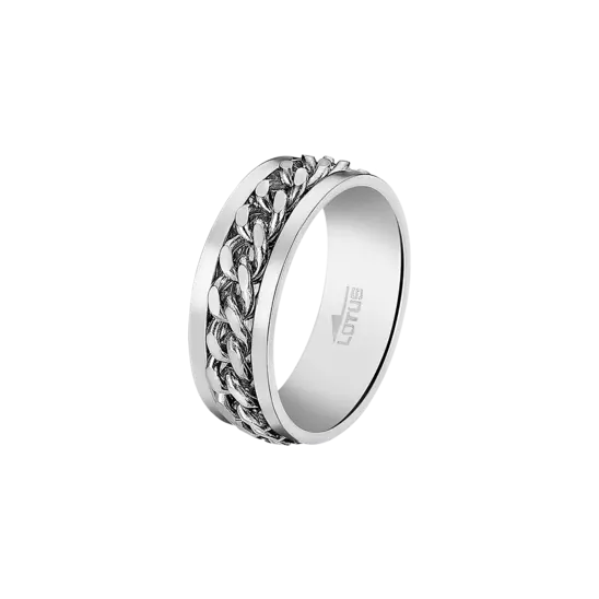 Lotus – Bague acier