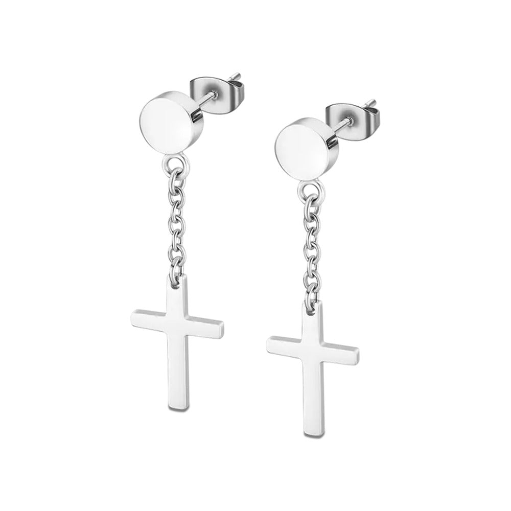 Lotus – Boucles D'oreilles Acier