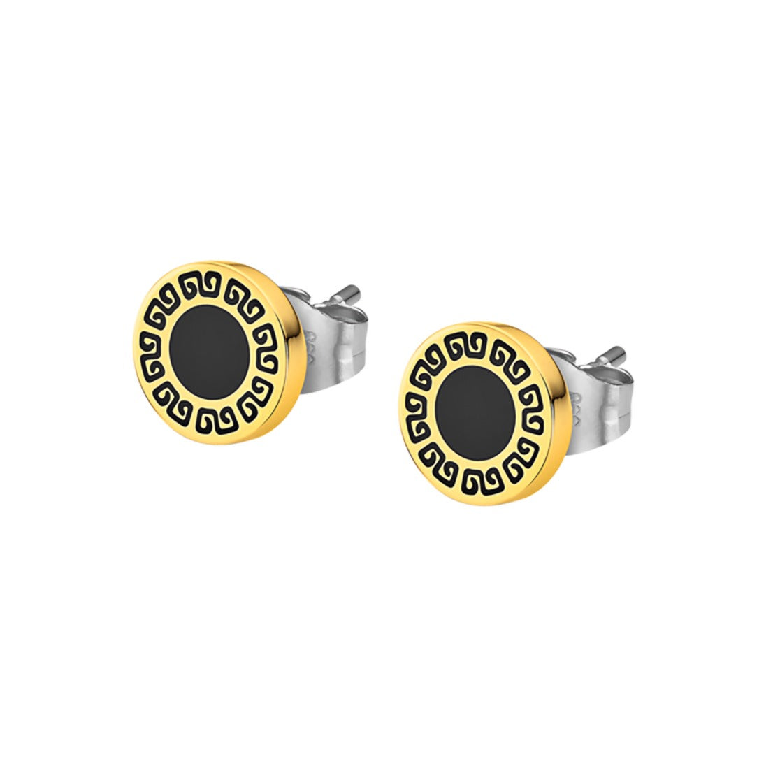 Lotus – Boucles d'Oreilles Acier