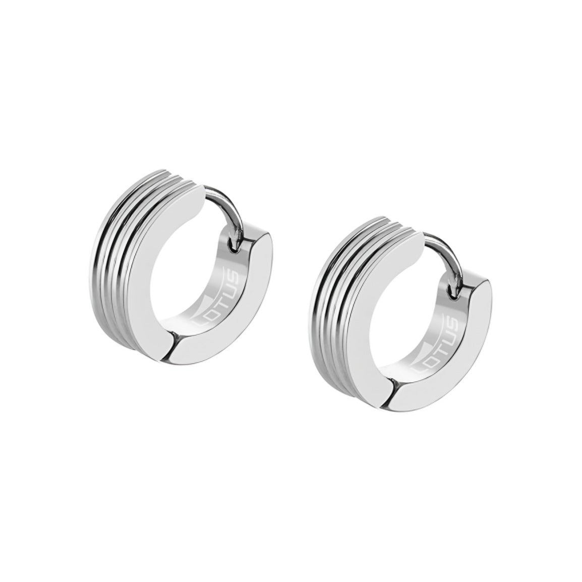 Lotus – Boucles D'oreilles Acier