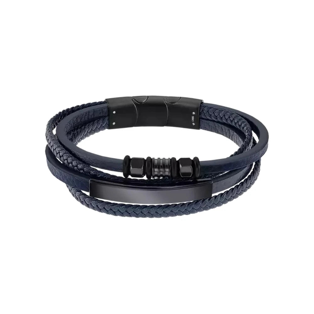 Lotus – Bracelet cuir