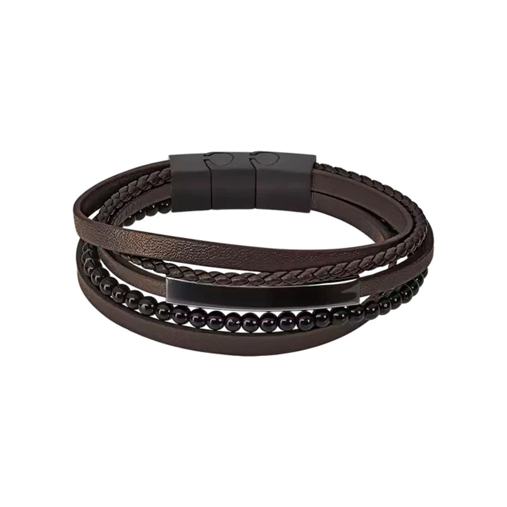 Lotus – Bracelet Cuir