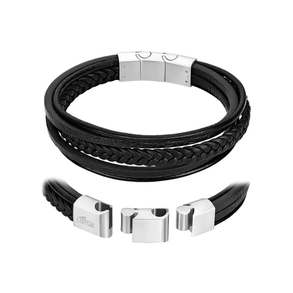 Lotus – Bracelet Cuir