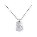 Lotus – Collier acier