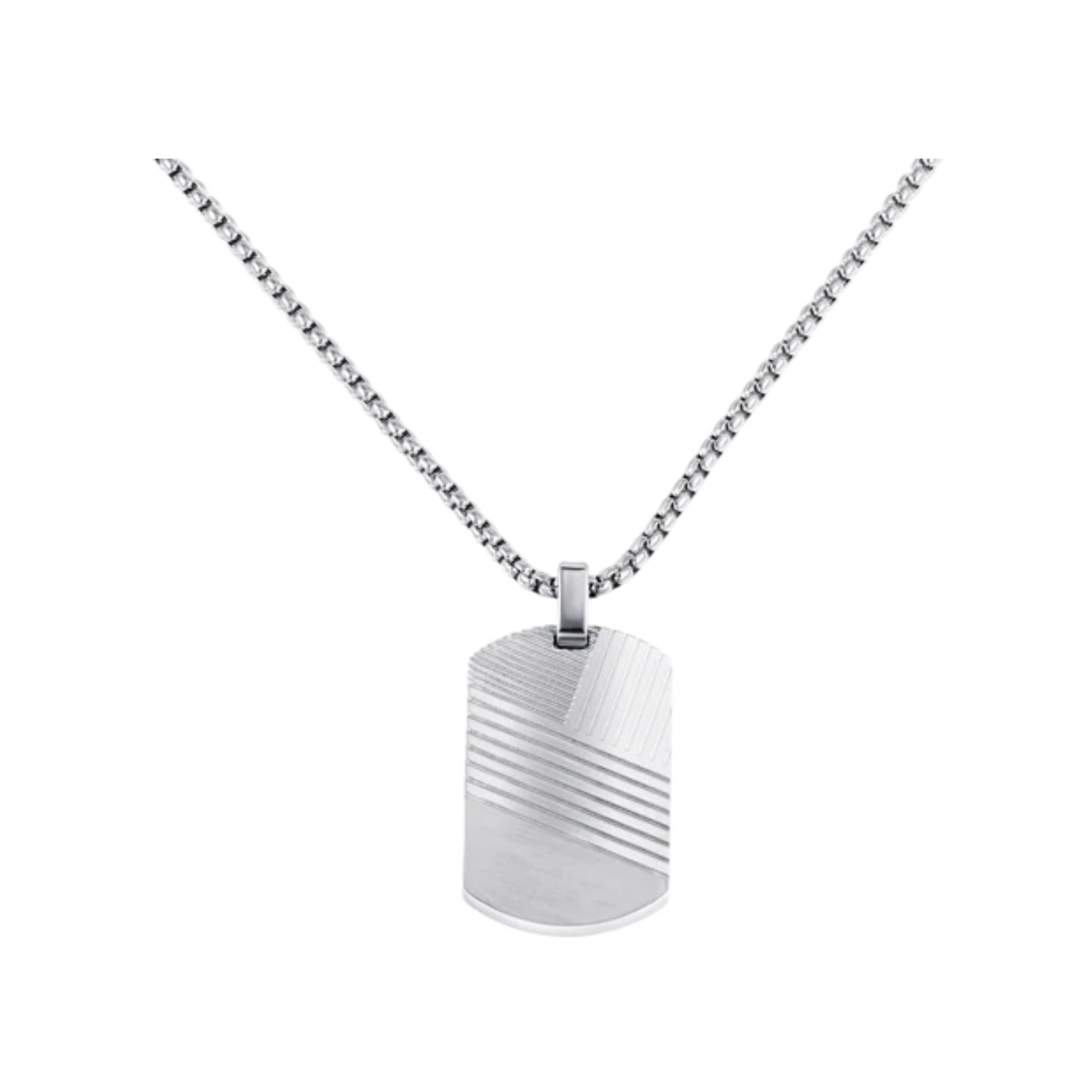 Lotus – Collier acier
