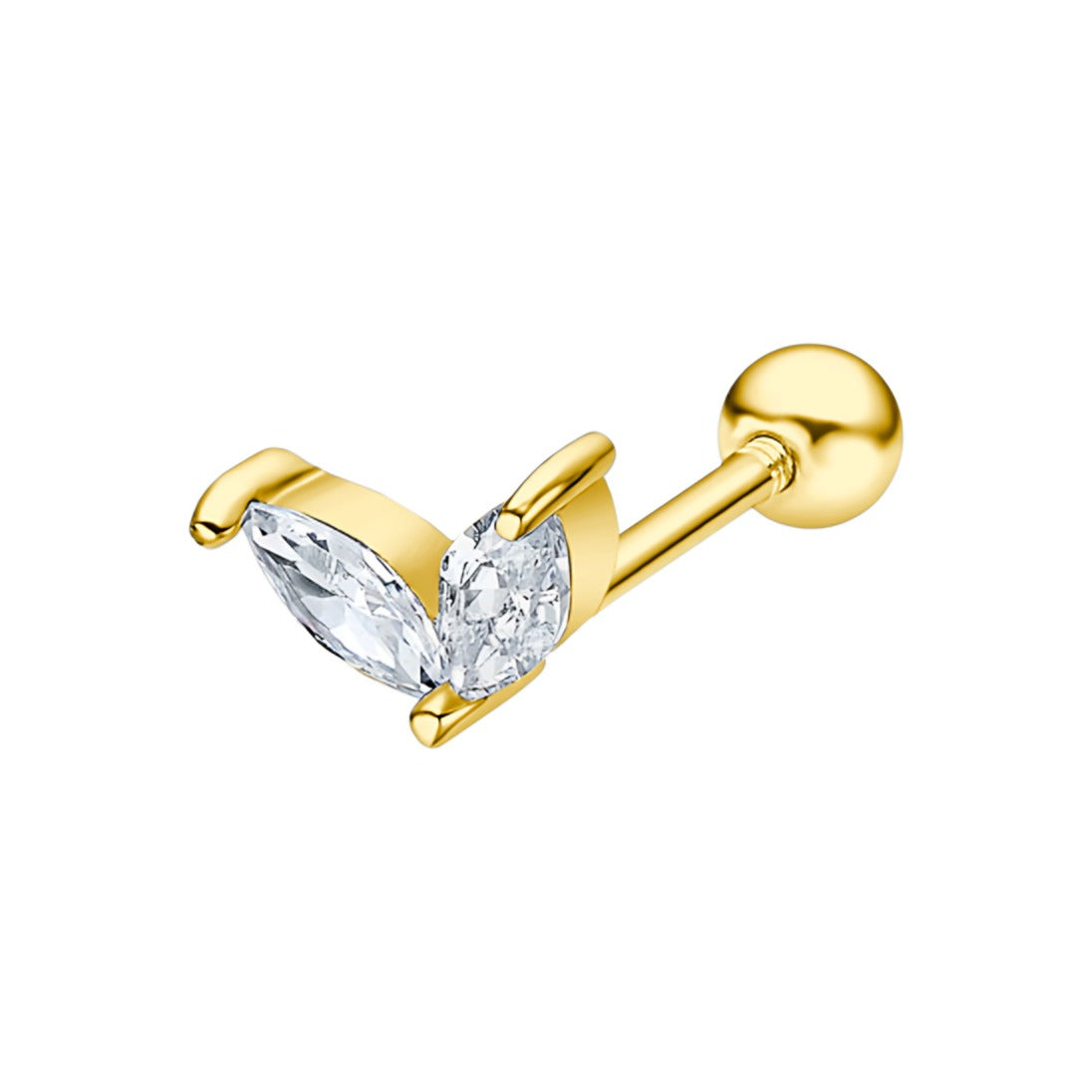 Lotus Dame – Boucle D'oreille