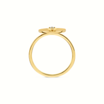 Mérité – Bague – Or jaune & diamant Lab – vue 2
