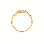 Mérité – Bague – Or jaune & diamant Lab – vue 2