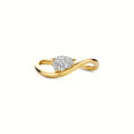 Mérité – Bague – Or jaune & diamant Lab – vue 3