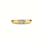 Mérité – Bague – Or jaune & diamant Lab – vue 3