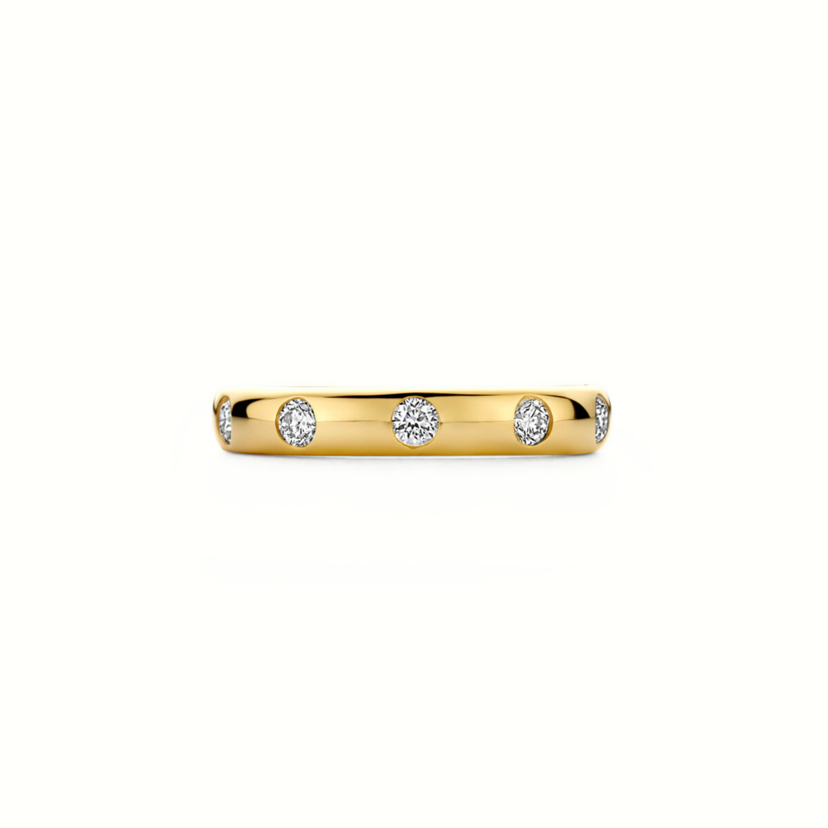 Mérité – Bague – Or jaune & diamants Lab – vue 4