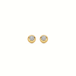 Mérité – Boucles d'oreilles – Or jaune & diamants Lab