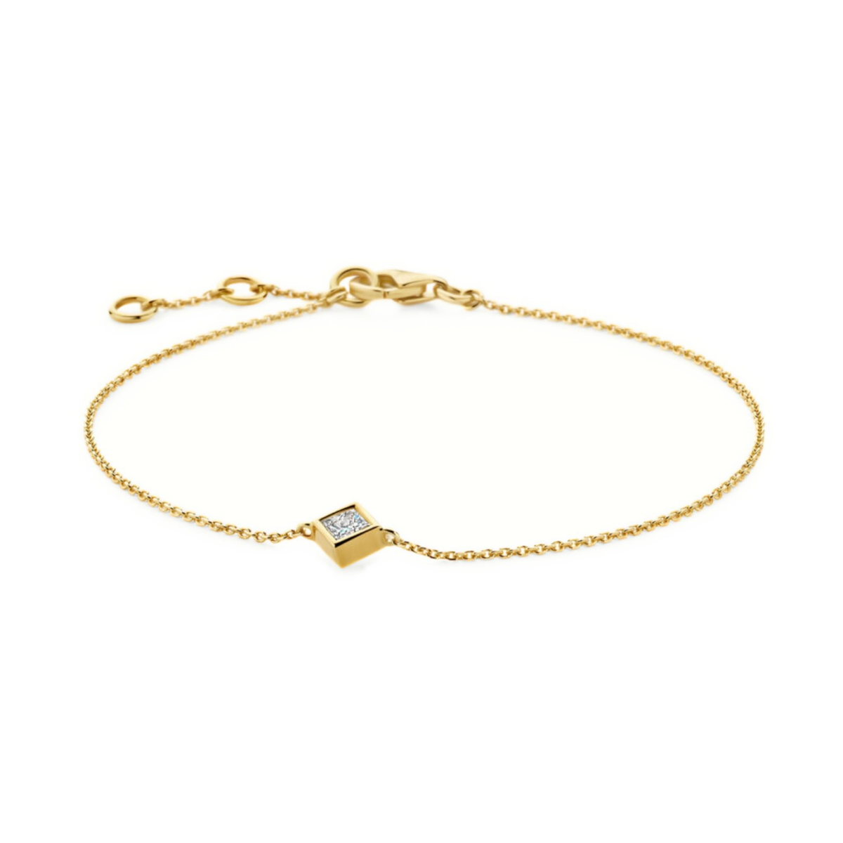 Mérité – Bracelet – Or jaune & diamant Lab