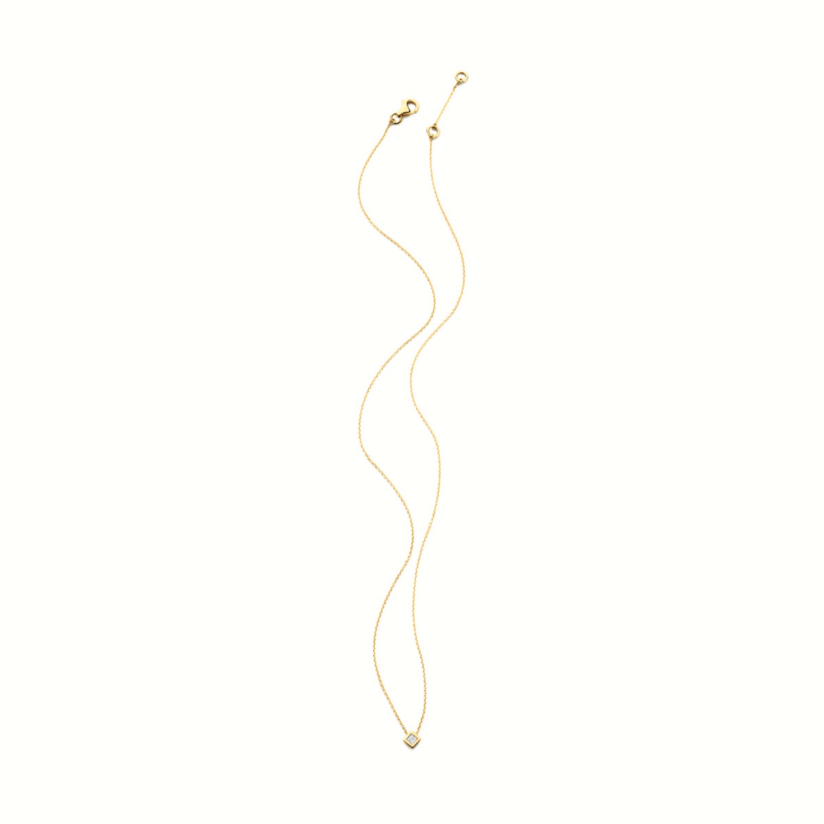 Mérité – Collier – Or jaune & diamant Lab – vue 2
