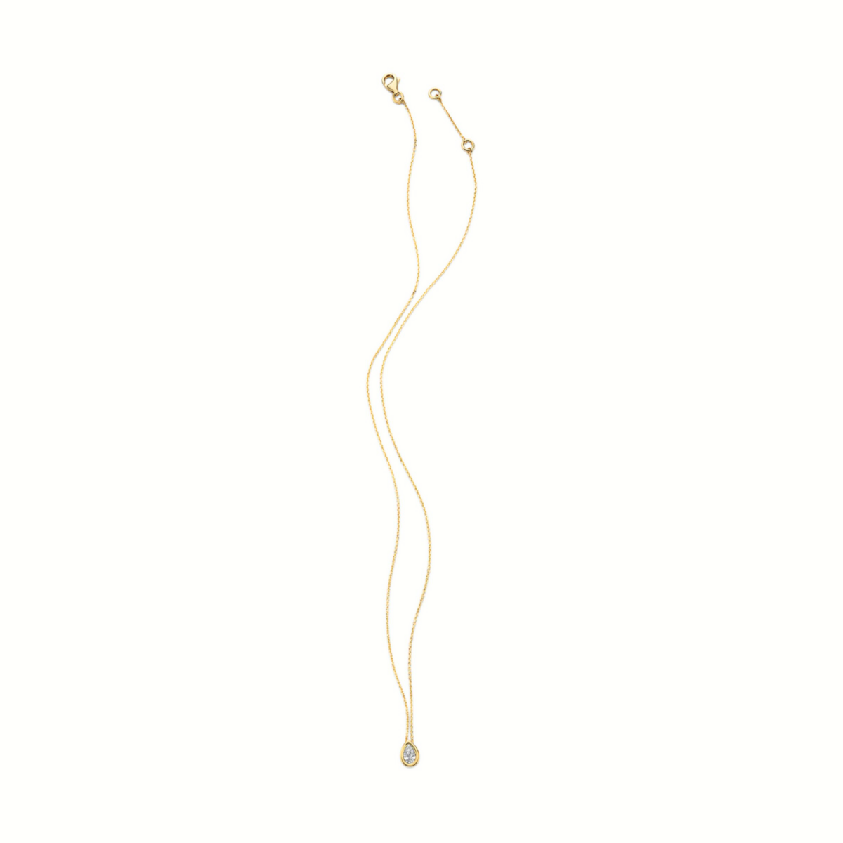 Mérité – Collier – Or jaune & diamant Lab – vue 2