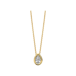Mérité – Collier – Or jaune & diamant Lab