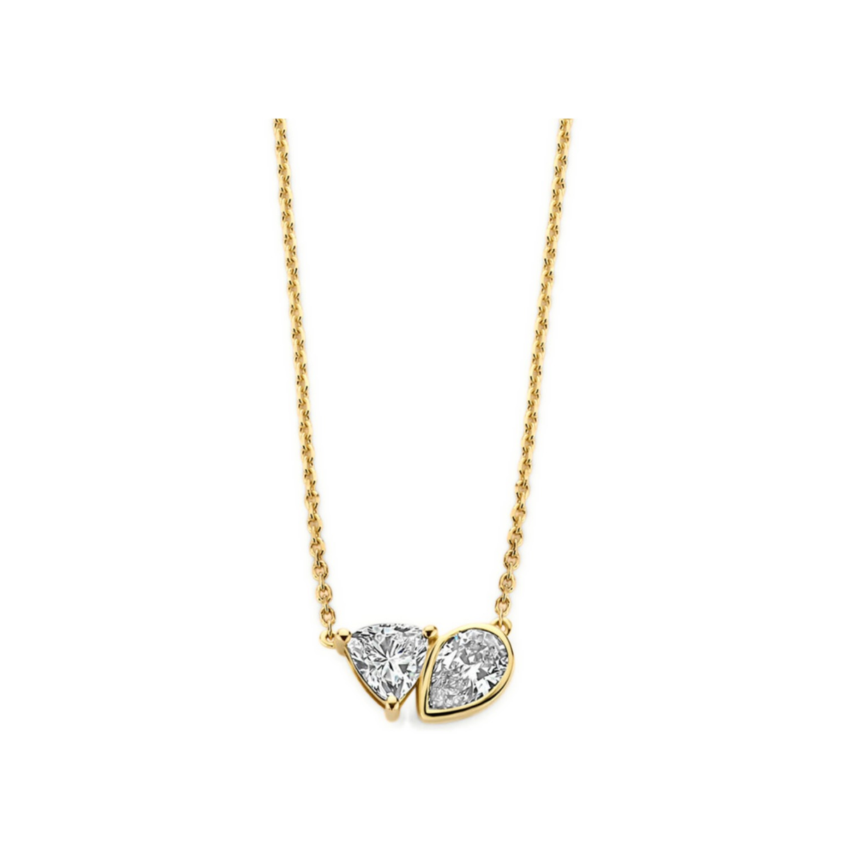 Mérité – Collier – Or jaune & diamants Lab