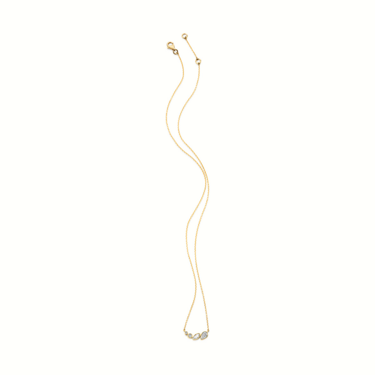 Mérité – Collier – Or jaune & diamants Lab – vue 2