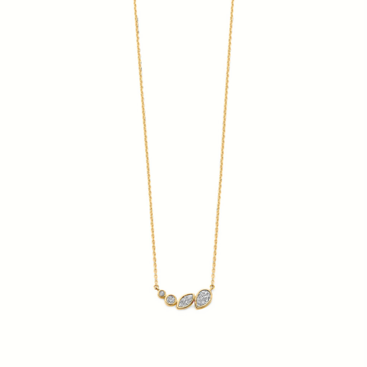 Mérité – Collier – Or jaune & diamants Lab