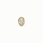 Mérité – Piercing – Or jaune & diamant Lab – vue 2