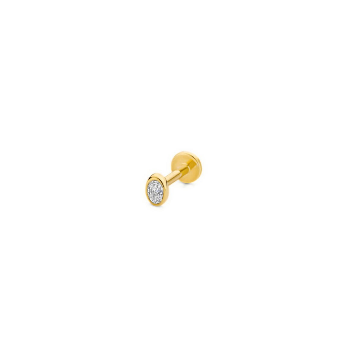 Mérité – Piercing – Or jaune & diamant Lab