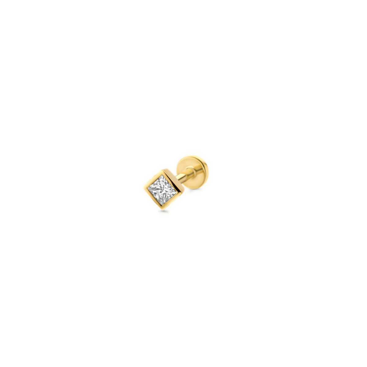 Mérité – Piercing – Or jaune & diamant Lab