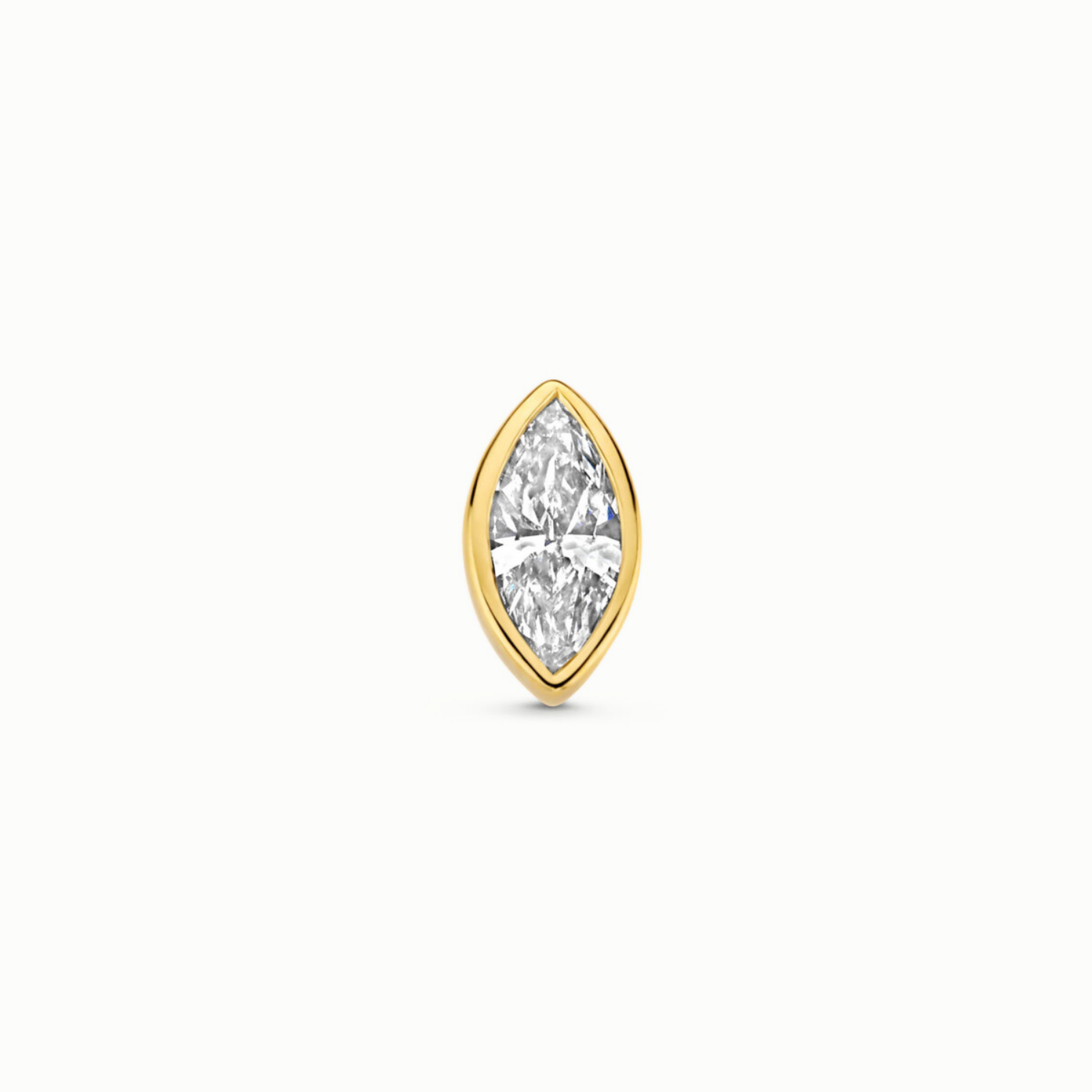 Mérité – Piercing – Or jaune & diamant Lab – vue 2