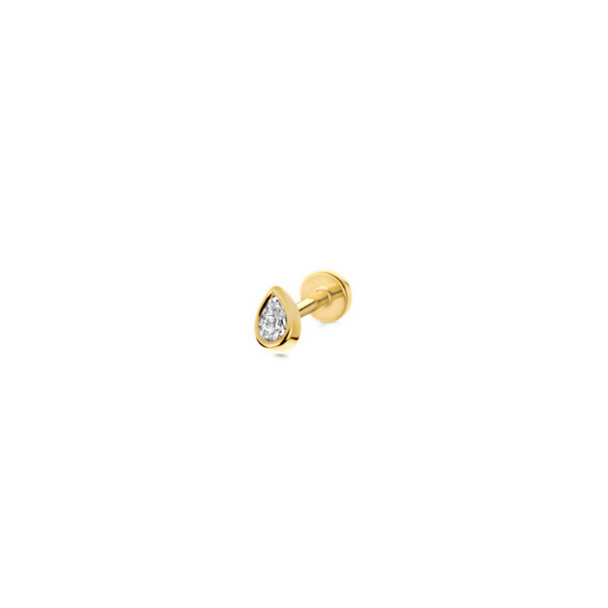 Mérité – Piercing – Or jaune & diamant Lab