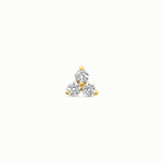 Mérité – Piercing – Or jaune & diamants Lab – vue 2