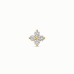 Mérité – Piercing – Or jaune & diamants Lab – vue 2