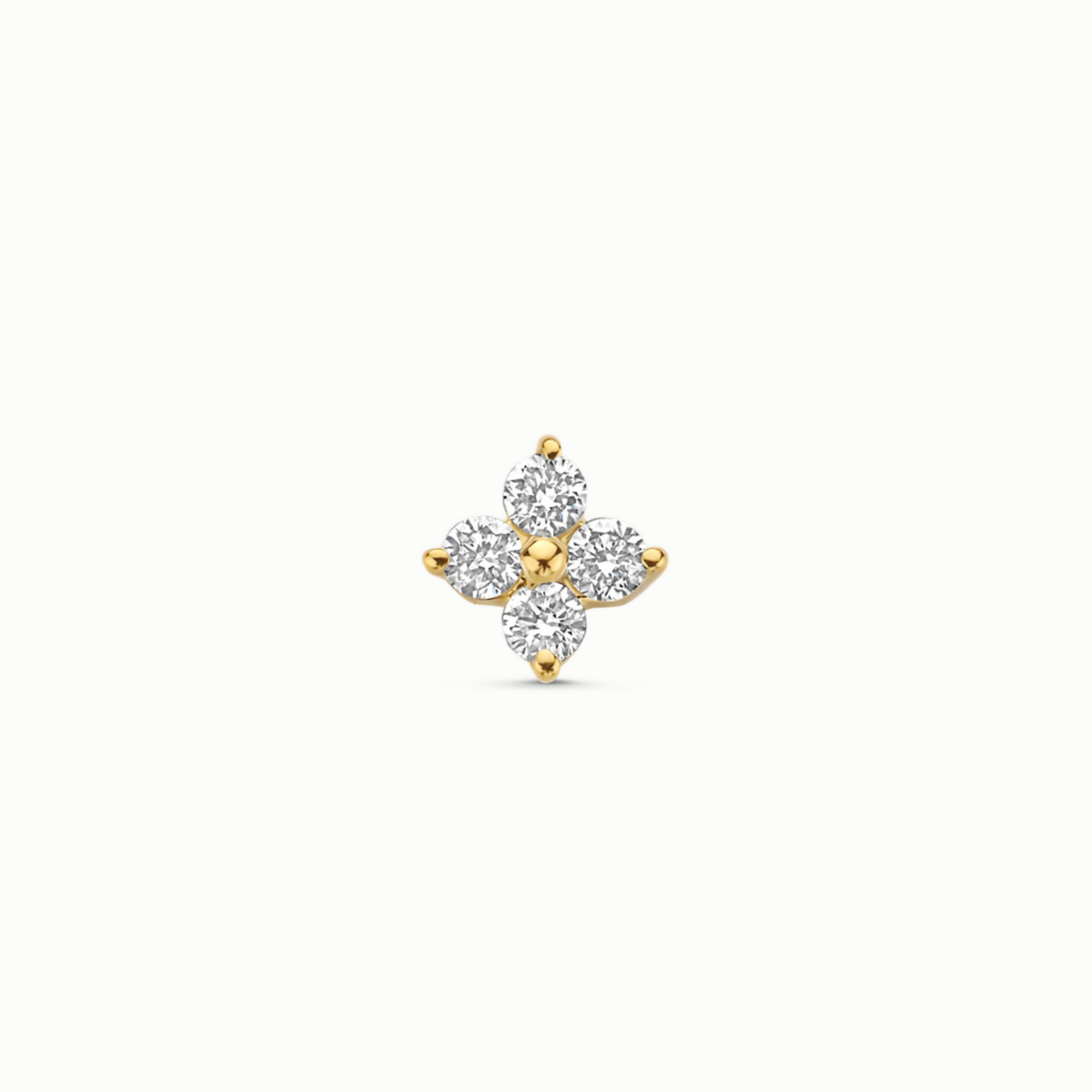 Mérité – Piercing – Or jaune & diamants Lab – vue 2