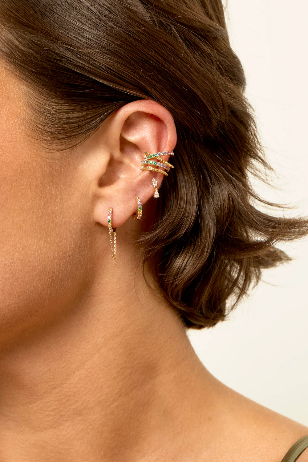 Mya Bay – Boucles d'oreilles – Earcuff – vue 3