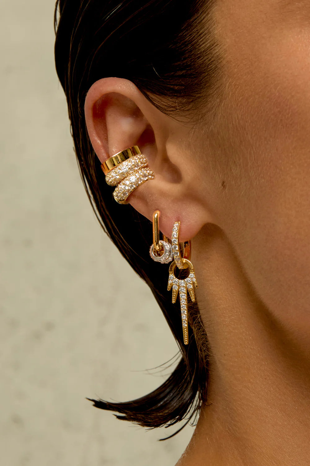 Mya Bay – Boucles d'oreilles – Earcuff – vue 2