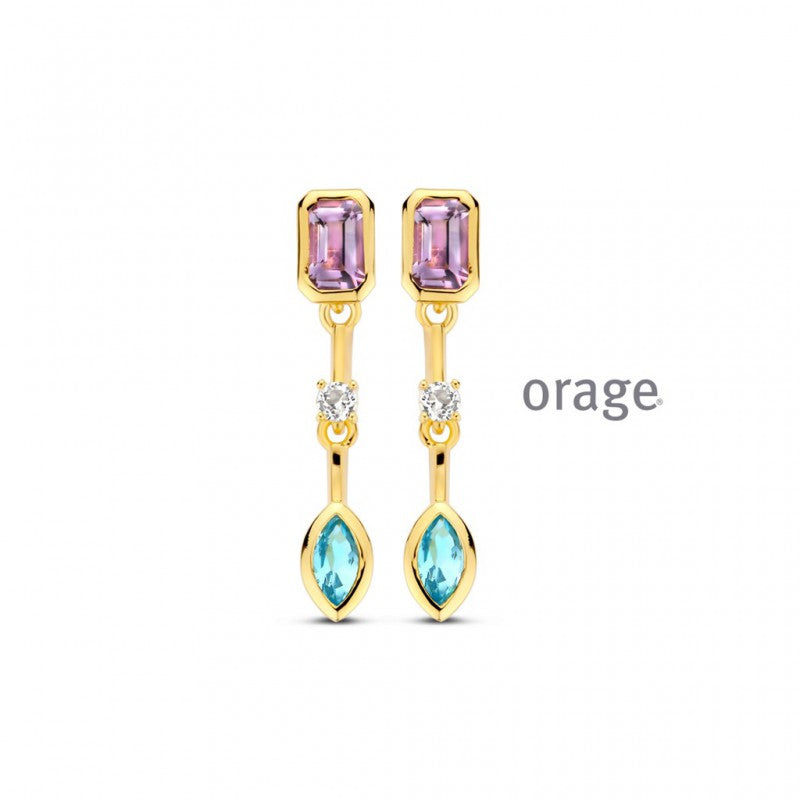 Orage - Boucles d'oreilles