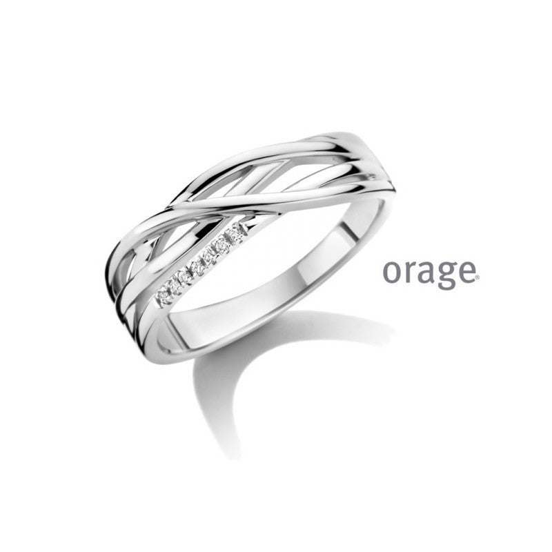 Orage – Bague – Argent & Diamant Lab