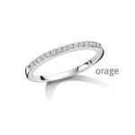 Orage – Bague – Argent & Diamant Lab