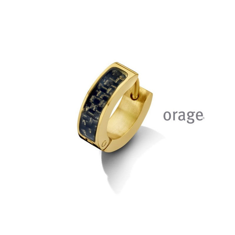 Orage – Boucle d'Oreille Acier