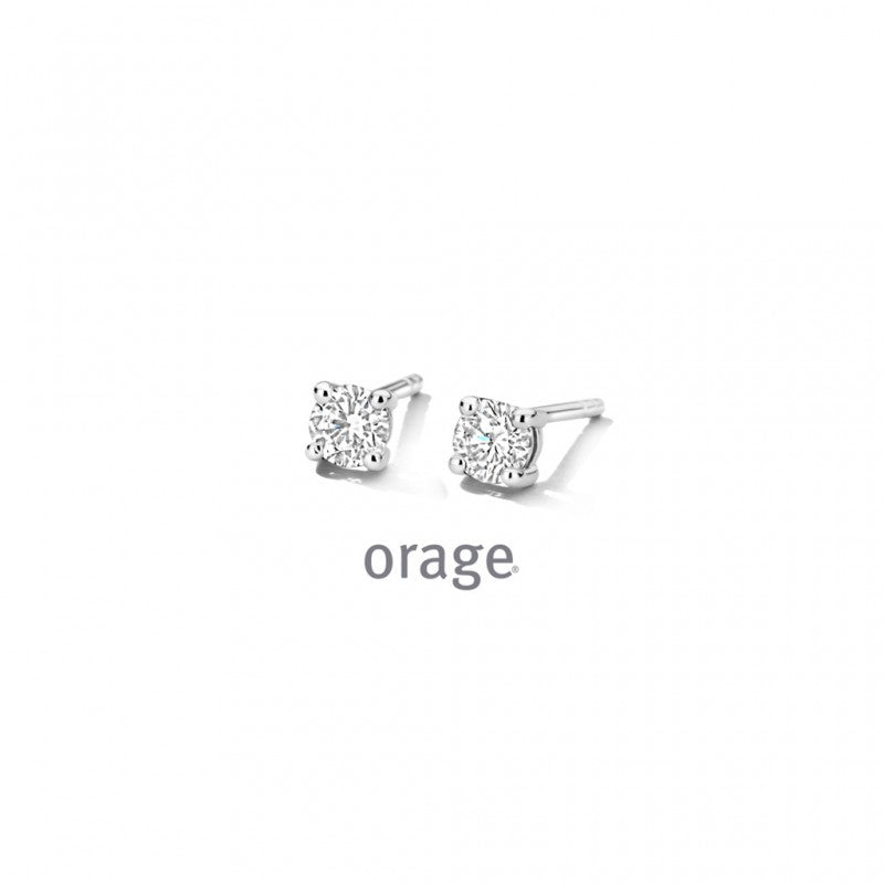 Orage – Boucles d'oreilles – Argent & Diamant Lab