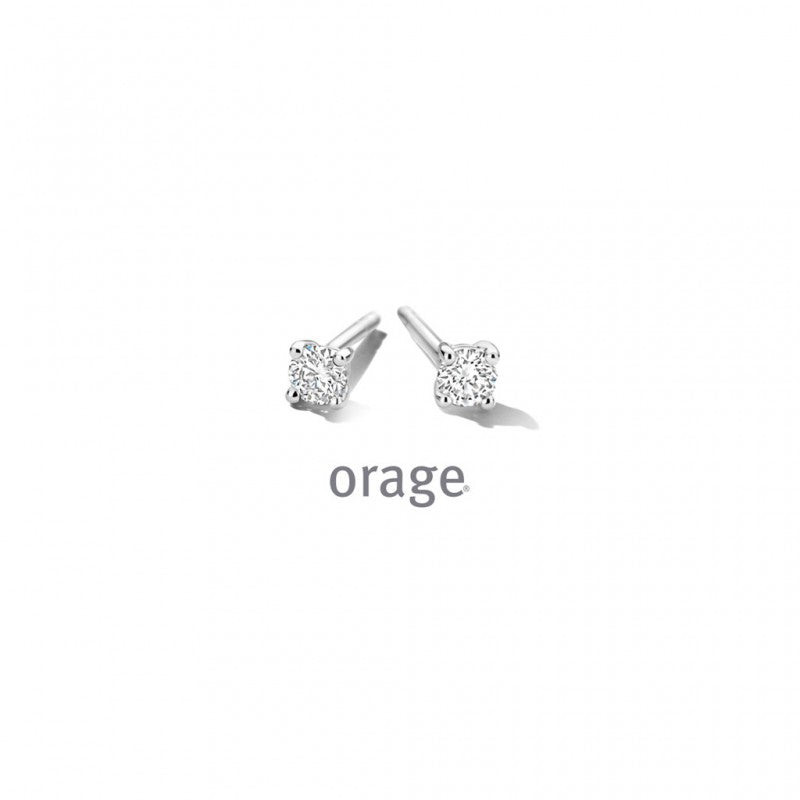 Orage – Boucles d'oreilles – Argent & Diamant Lab