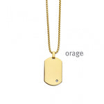 Orage – Collier Acier